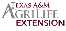 Logo of the Texas A&M AgriLife Extension Service.